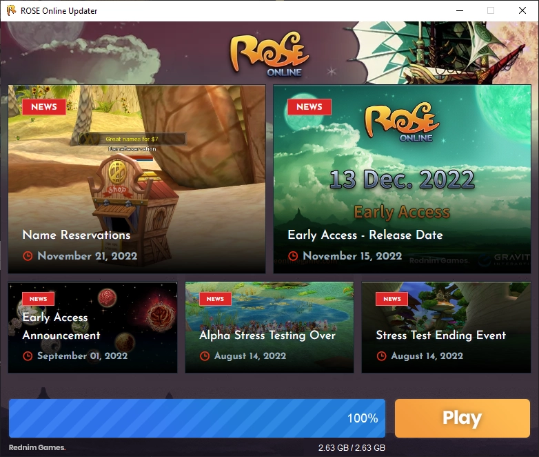 ROSE Online Launcher