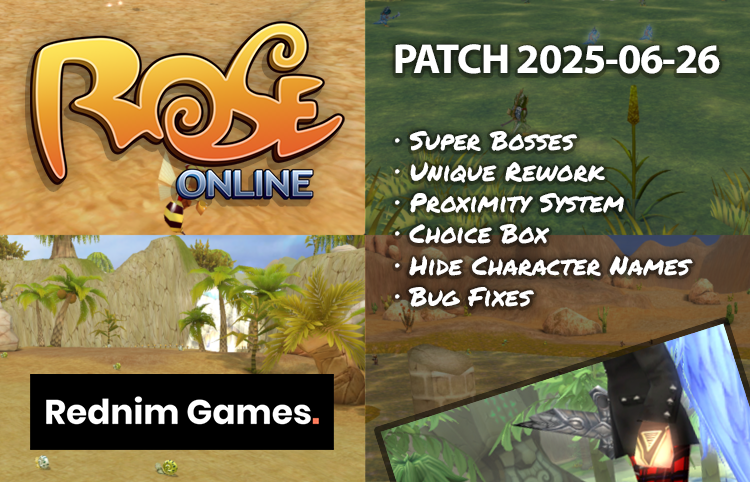 Patch notes - 2025-06-26 (Unique Rework, Proximity System, Choice Boxes & Super Boss!)