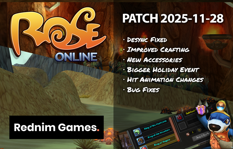 Patch Notes - 2025-11-28 (Desync, Crafting, Santa's Planetoid and Accessories)