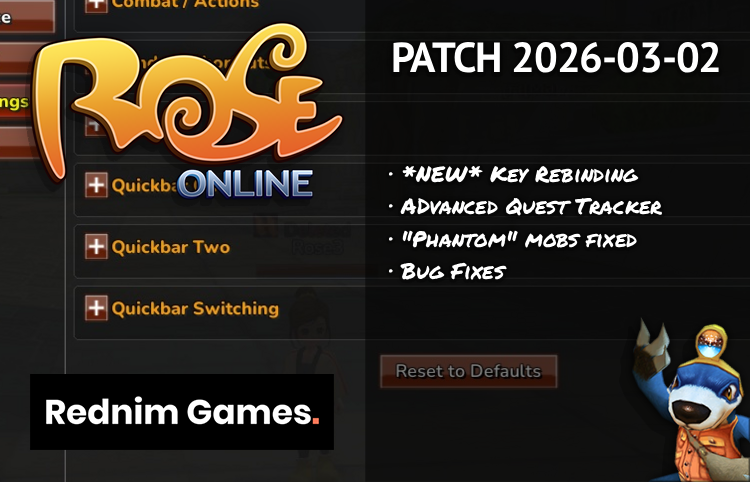 Patch Notes - 2026-03-02 (Key Rebinding & Quest Tracker)
